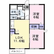 ブライトプラッツBの間取り画像