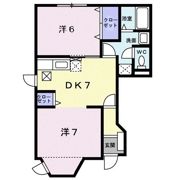 ブリッジ弐番館の間取り画像