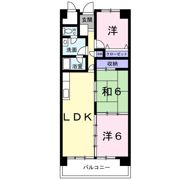 パークサイド鶴市の間取り画像