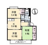 サン・バリュージュ C棟の間取り画像