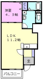 ア・レーズの間取り画像