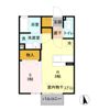 プルミエル Bの間取り画像