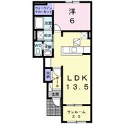 アンジュ・Yの間取り画像