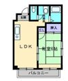 クレセール錦町の間取り画像