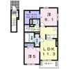 オーロラ アークBの間取り画像