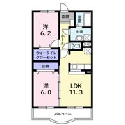 リズ センティア Aの間取り画像