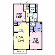 ハイランドさぬき Aの間取り画像