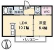 シャーメゾンひまわり B棟の間取り画像