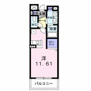 エクセラン フルール さくらの間取り画像