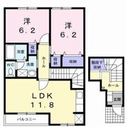 ハイランドさぬき Bの間取り画像
