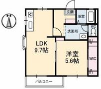 キャッスルフクダの間取り画像