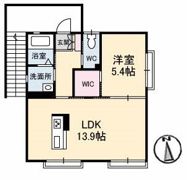 エクラージュ Sの間取り画像