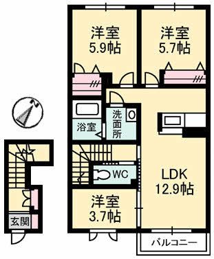 間取図