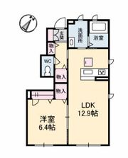 シャーメゾンガーデンズ多度津 B棟の間取り画像