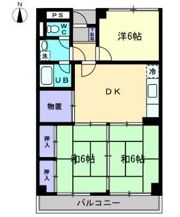 カーサ松村の間取り画像
