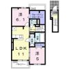 ルーラルハウス東山崎Aの間取り画像