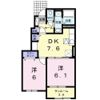 アンソレイユの間取り画像