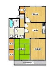 セジュール高崎F棟の間取り画像