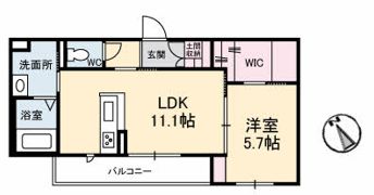 RAFTEL Aの間取り画像