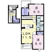 リバーサイド本山Gの間取り画像