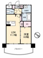 シャーメゾンステージ碧・青空公園の間取り画像