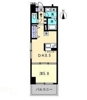 ファインスクエア錦町の間取り画像