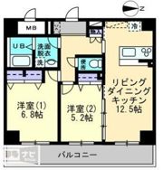 ル・マレNishikimachiの間取り画像