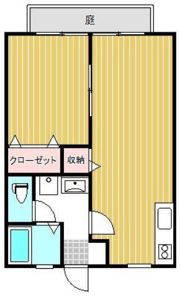サンライフ中津A棟の間取り画像