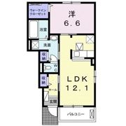 ゲラーデⅢの間取り画像