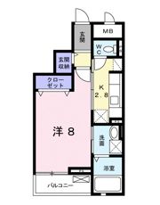 パストラール ガーデンの間取り画像