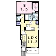 アンドーレ上新田の間取り画像
