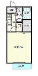 レジデンスあかまの間取り画像