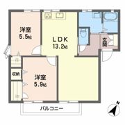 フリーダムの間取り画像