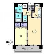 アルファレガロ栗林の間取り画像