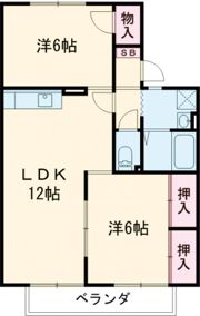 エイトファーム知立Eの間取り画像