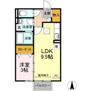 フォンターナ伏石 B棟の間取り画像