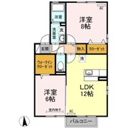 リジェール A棟の間取り画像