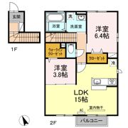 Sejour清瀬Ⅱの間取り画像