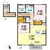 Sejour清瀬Ⅱの間取り画像