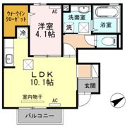 シャルマン岡田町の間取り画像