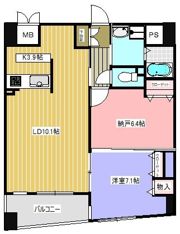 BECK EASTの間取り画像