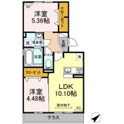 D-roomそらの間取り画像
