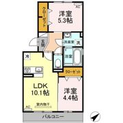 D-roomそらの間取り画像