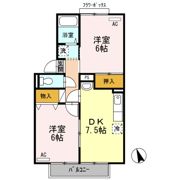 チェリータウン川東 A棟の間取り画像