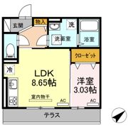 D-roomそらの間取り画像
