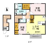 フロレスタの間取り画像