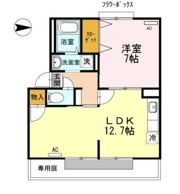 スカイコート21 A棟の間取り画像