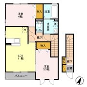 フェアリー コートの間取り画像