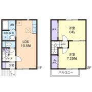 ラポールIWAI Ⅱの間取り画像