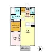 ハピネスの間取り画像